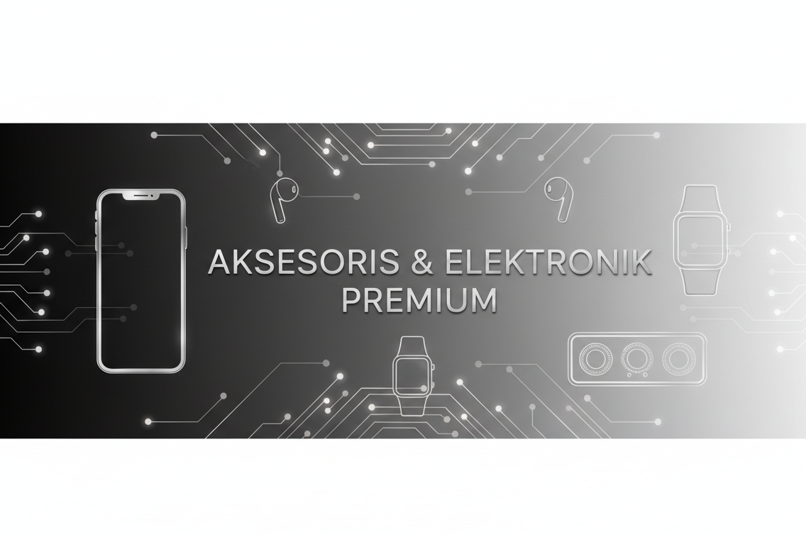 Banner Aksesoris & Elektronik Premium